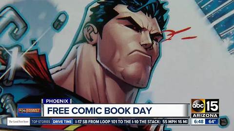 Get free comics, meet Spiderman, and score other discounts for Free Comic Book Day!