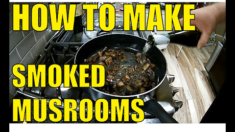 How to Make Smoked Mushrooms - DELICIOUS - BurqueñoBQ