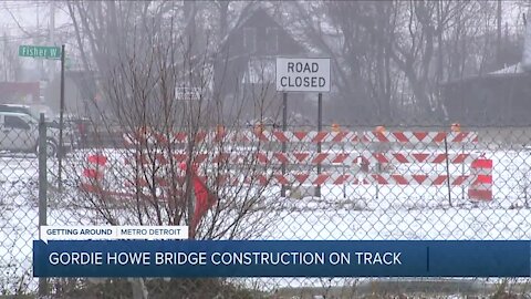 Gordie Howe Bridge construction back on track