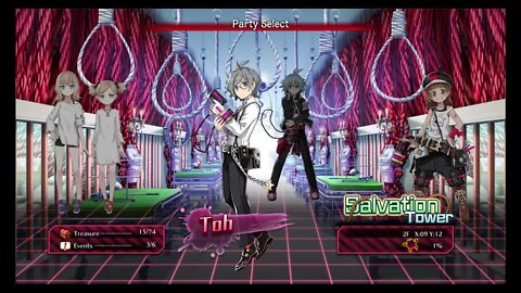 Mary Skelter Finale (Switch) - Fear Mode - Part 52: Salvation Tower 2nd Floor (4/4)