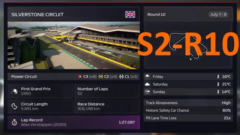 F1 Manager 2022 Season 2 Team McLaren Race 10