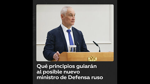 El candidato a ministro de Defensa de Rusia, dispuesto a "dar su vida" por el país