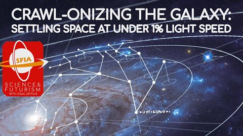 Crawlonizing The Galaxy: Settling Space At Ultra-Low Speeds