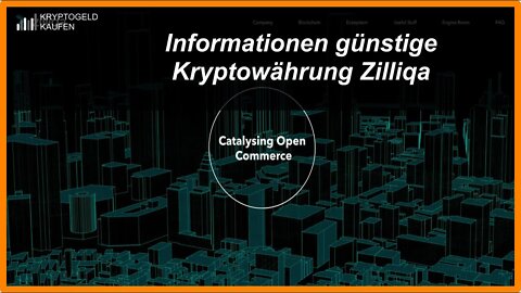 Informationen über günstige Kryptowährung Zilliqa