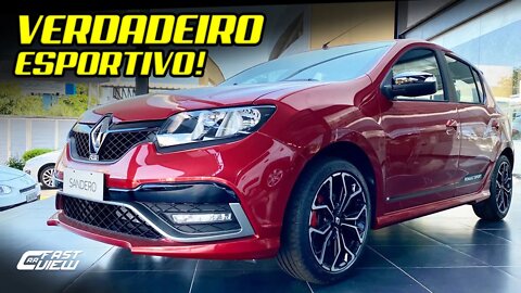 RENAULT SANDERO RS 2021 O ESPORTIVO COM PREÇO JUSTO? Fast Car View