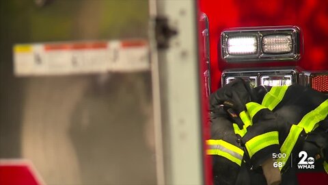 Several row homes catch fire in South Baltimore's Westport neighborhood