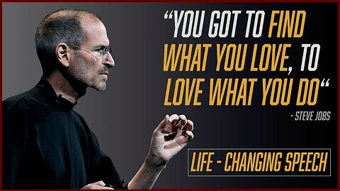 This speech will completely change your life | Steve Jobs