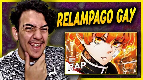 Rap A Fúria do Deus do Trovão ( Kimetsu no Yaiba: Demon Slayer ) | WLO | {Prod.MK Beats} [ REACT ]