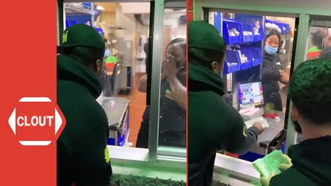 50 Cent Gives Away $30K To Burger King Employees In South Jamaica, Queens!