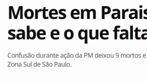 Mortes em Paraisópolis: o que se sabe e o que falta esclarecer sobre o Baile Funk