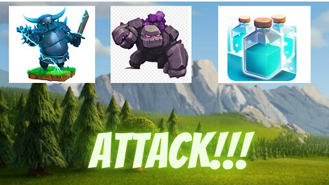 1000 Max Golems😱🔥 and Max Pekkas🔥 ATTACK with clone spells🌊 - Clash of clans