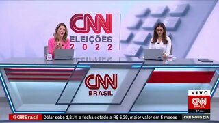 Pesquisa Quaest para presidente: Lula tem 45%; Bolsonaro, 31%; e Ciro, 6% | @SHORTS CNN