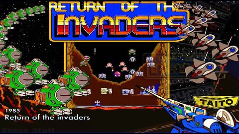 RETURN OF THE INVADERS [Taito, 1985]