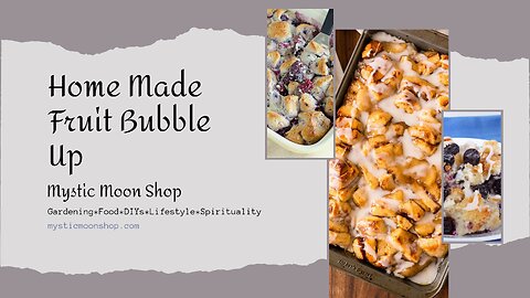 Homemade Fruit Bubble Up