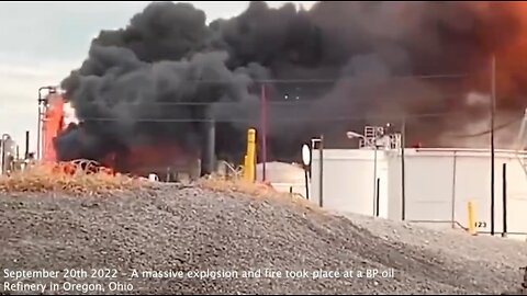 BP Oil Refinery | September 20th | Massive Explosion at BP Oil Refinery