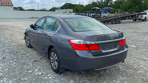 I WON A HONDA ACCORD WITH ABSOLUTELY NO BODY DAMAGE! *DROVE IT STRAIGHT HOME*