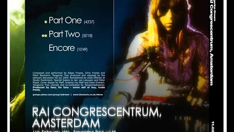 Tangerine Tree Volume 55: Amsterdam 1976 Tangerine Dream