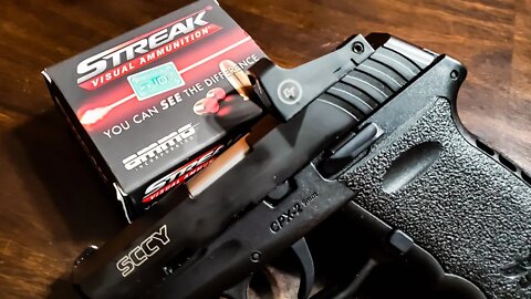 9mm Tracers!!! - STREAK AMMO - SCCY Red Dot