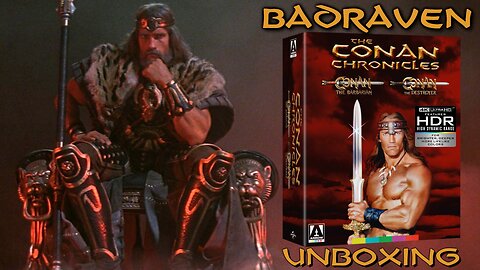 The Conan Chronicles 4K Bluray Unboxing