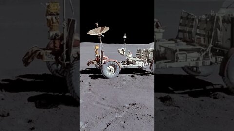 Som ET - 45 - Moon - Apollo 15 - The Lunar Rover at its final parking place #shorts