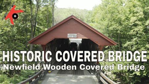 Newfield Wooden Covered Bridge #bridgeporn #kovaction #packyourbag