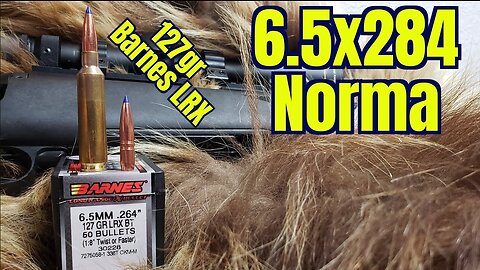 6.5x284 Norma 127gr LRX