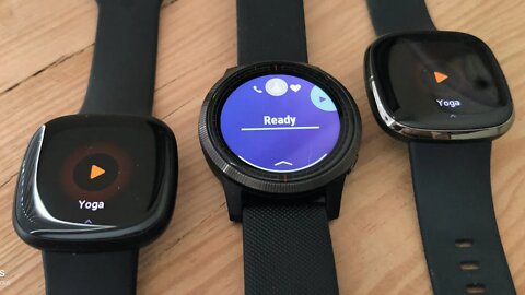 YOGA with Garmin, Fitbit or Fitbit...?