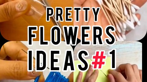 PRETTY FLOWER IDEAS # 1 #dailyhackness #DIY #challenges #doityourself #useful #viral #trending