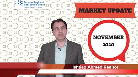 Toronto Real Estate Market Update - Nov 2020