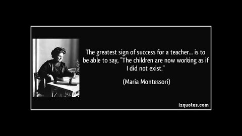 Montessori Moments: The Task Of The Educator