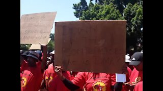 Numsa march against exploitation in Rustenburg mines (k5s)