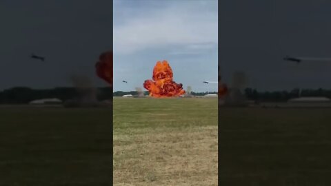 Michigan air show jet truck explosion leaves 1 person dead