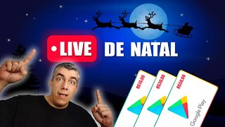 Live de Natal... Vem que tem presente!