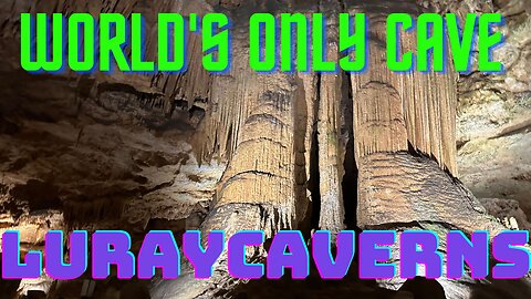 Luray Caverns Tour in Virginia - World's Only Cave Decorated with Stalactite and Stalagmite.