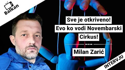 Milan Zarić-Sve je otkriveno!Evo ko vodi Novembarski Cirkus!