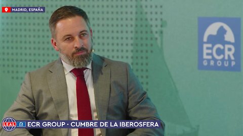 🌐 Santiago Abascal · Cumbre por la Iberosfera de los Conservadores y Reformistas Europeos