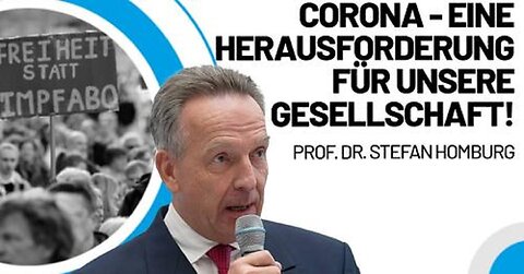 Corona-Symposium: Vortrag von Prof. Dr. Stefan Homburg - AfD-Fraktion im Bundestag