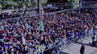 Curitiba - PR, 21/05/22, Marcha para Jesus com a presença do presidente Bolsonaro.