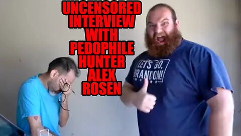 Uncensored Conversation With Pedo Hunter Alex Rosen | Evening Rants Ep 78