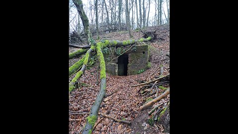 Nazi Flak Ammo and Cover Bunker in Witch Execution Forest