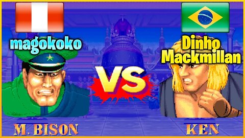 Street Fighter II': Champion Edition (magokoko Vs. Dinho Mackmillan) [Peru Vs. Brazil]