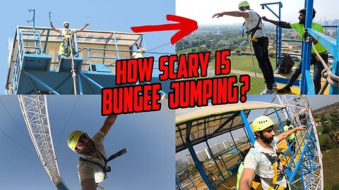 Crazy bungee jumping in delhi ( Almost died )