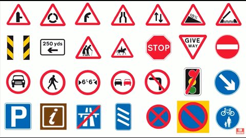 Learn Road Traffic Signs For Driver Training & Theory Test Revision. Street Sign Questions & Answers