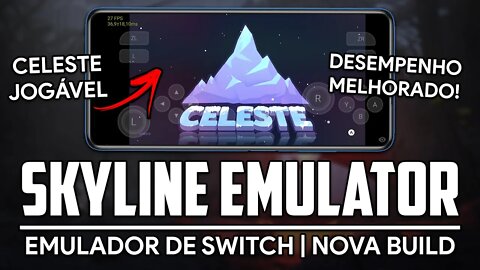 Skyline Emulator com DESEMPENHO MELHORADO! | EMULADOR DE SWITCH!