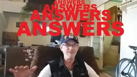 Answers, Answers, Answers