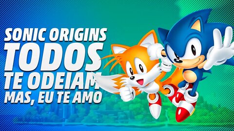 Sonic Origins o jogo +Odiado do Sonic ATÉ ZERAR!