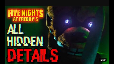 FNAF MOVIE FINAL TRAILER: All Springtrap's Hidden Details