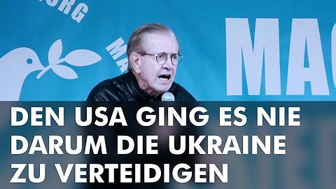 Jürgen Todenhöfer-die Ukraine wird jetzt nur noch sinnlos von USA verheizt@NuitDebout Munich🙈