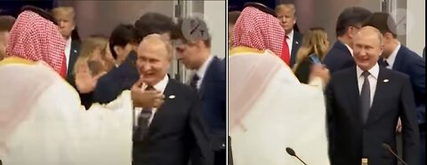 Biden is Wrong. Not everyone dislikes Putin. Crown Prince MBS "high fives" Putin.