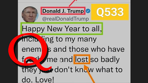 Trump+ Q533 Decode > Happy New Year to ALL 2Q23